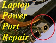 Dudley laptop power socket repair